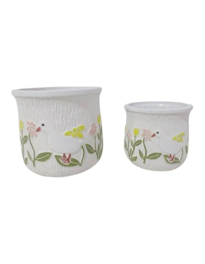 Willow & Silk Artisan Posy Patch Pot image 1