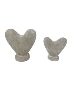 Willow & Silk Stone Cold Heart Ornament