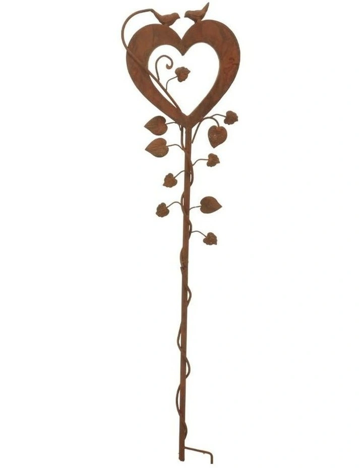 Willow & Silk Vine Heart Stake image 2
