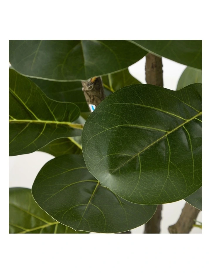 Livsip 2PCS Artificial Fiddle Leaf Fig Tree 150cm Lifelike Faux Potted Plant image 2