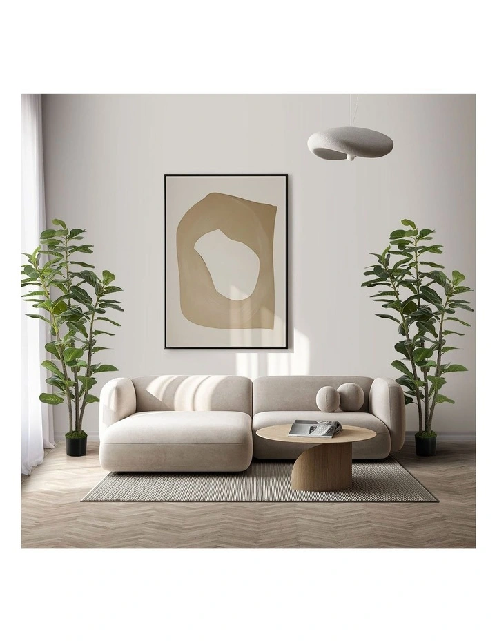 Livsip 2PCS Artificial Fiddle Leaf Fig Tree 150cm Lifelike Faux Potted Plant image 5