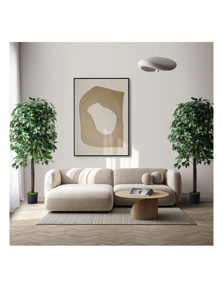 Livsip 2 Pack 150cm Artificial Ficus Tree Faux Potted Plants image 5