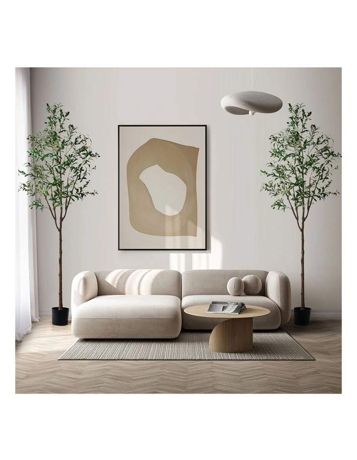 Livsip 2 Pack Artificial Olive Tree Tall Faux Potted Plants 210cm image 5