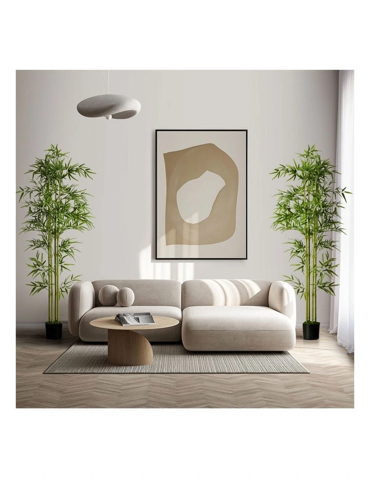 Livsip 2 Pack Artificial Bamboo Tree 180cm Faux Potted Plant image 5
