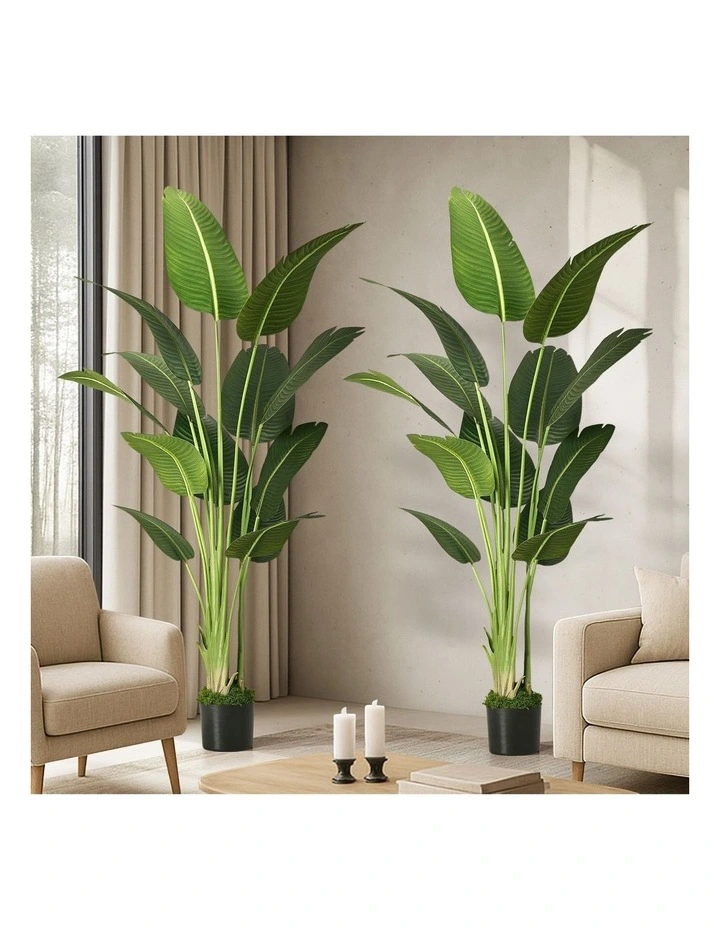 Livsip 2 Pack Artificial Bird of Paradise Plant 180cm image 4