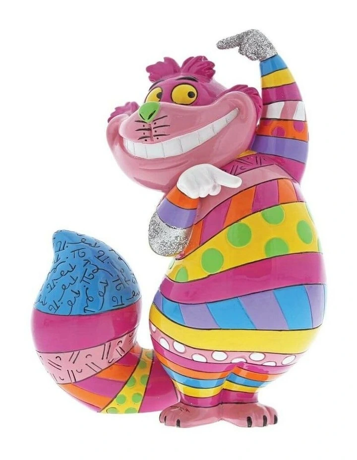 Disney by Britto - Cheshire Cat Medium Figurine - Stone Resin - D?cor image 2