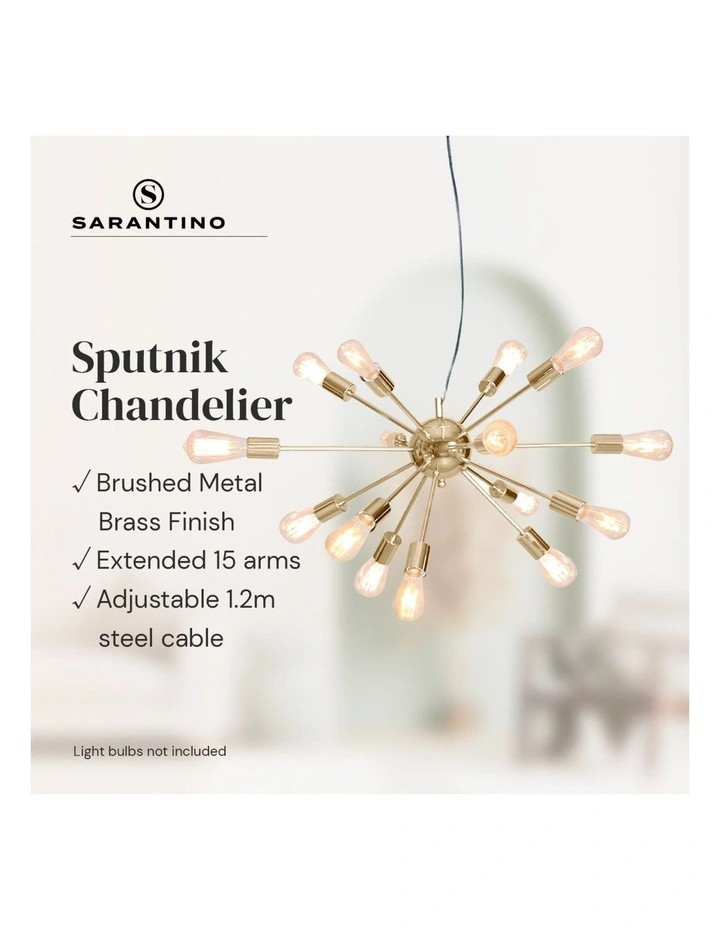 Sarantino 15-Light Hanging Chandelier image 4
