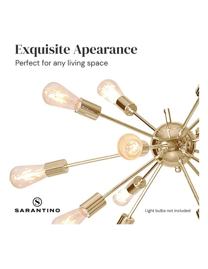 Sarantino 15-Light Hanging Chandelier image 6