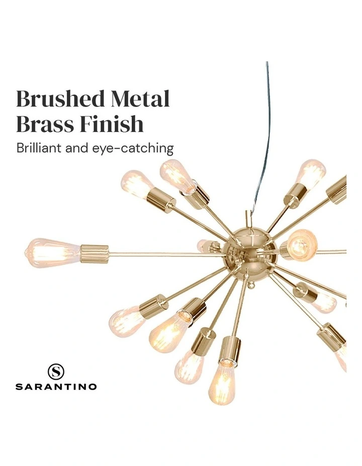 Sarantino 15-Light Hanging Chandelier image 7