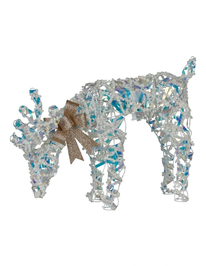 Christabelle 66cm Grazing Reindeer Christmas Light Up Display Animated LED Outdoor Indoor Xmas image 5