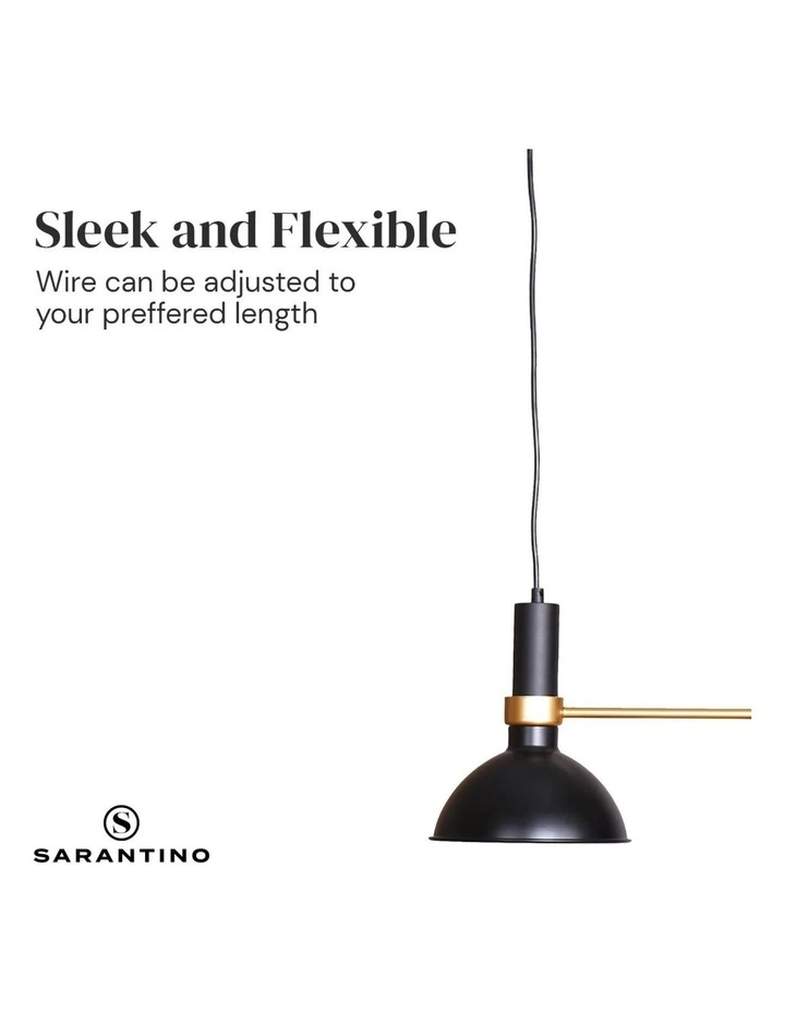 Sarantino 3-Light Hanging Pendant Lamp image 4
