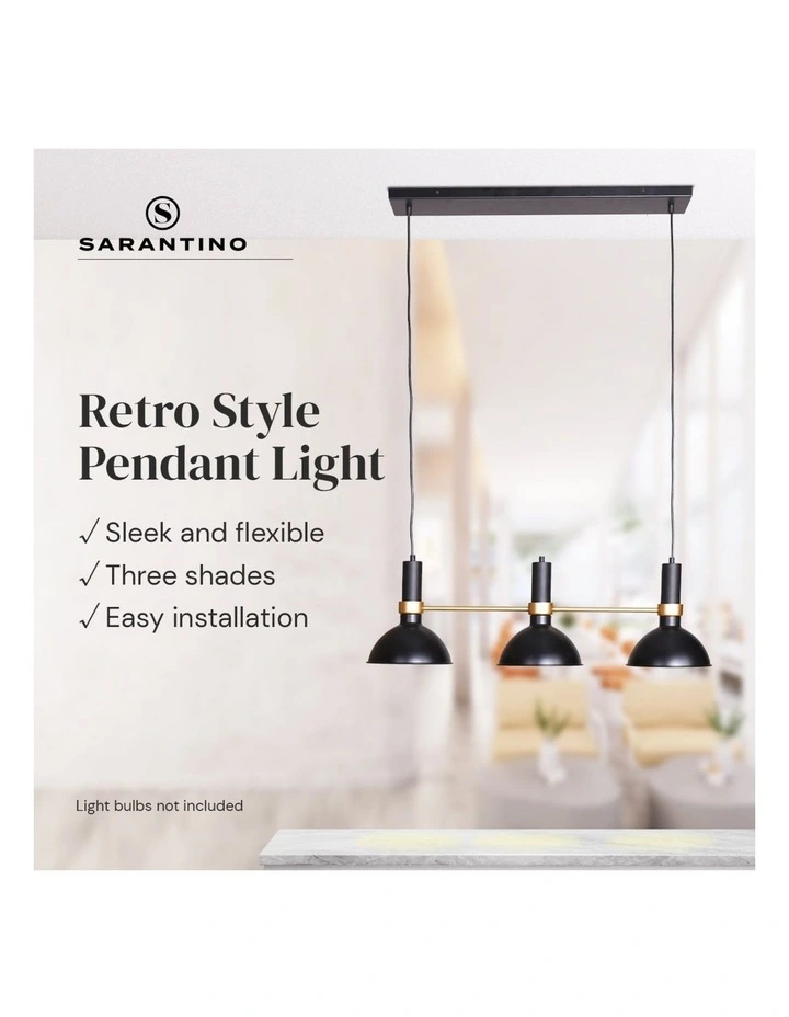 Sarantino 3-Light Hanging Pendant Lamp image 7