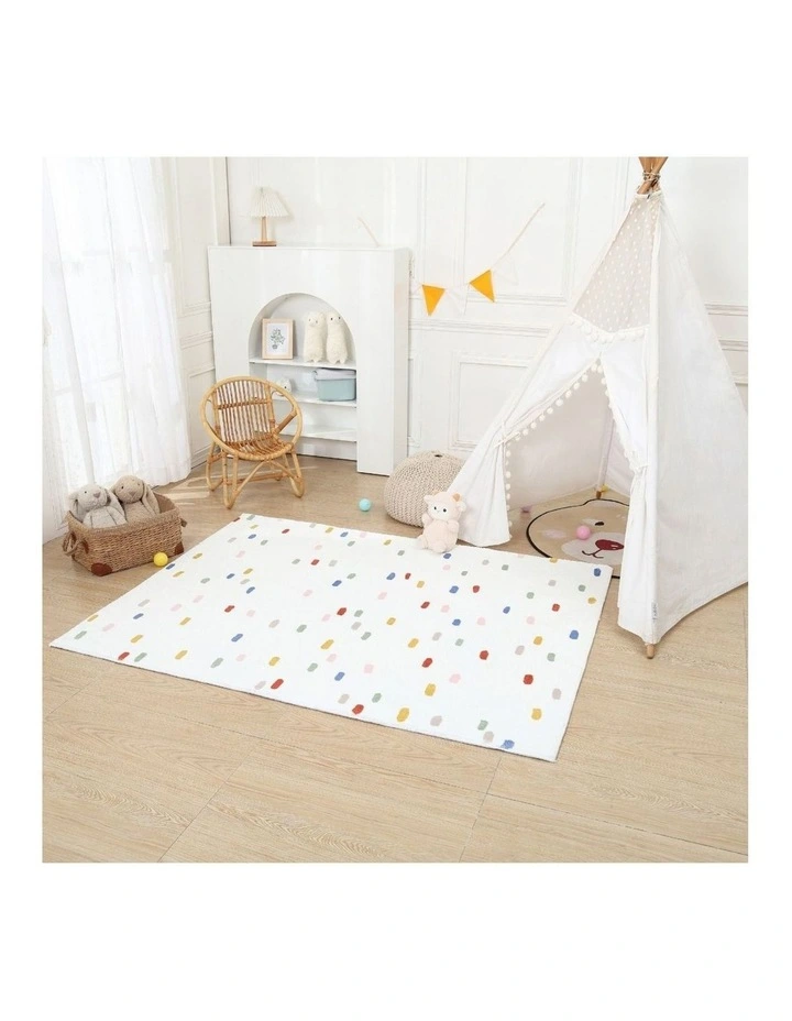 All 4 Kids Pretty Dot Rug - Small image 2
