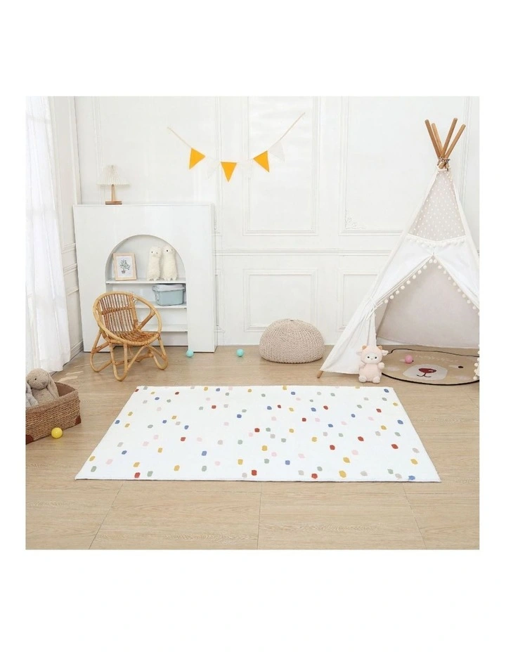 All 4 Kids Pretty Dot Rug - Small image 3