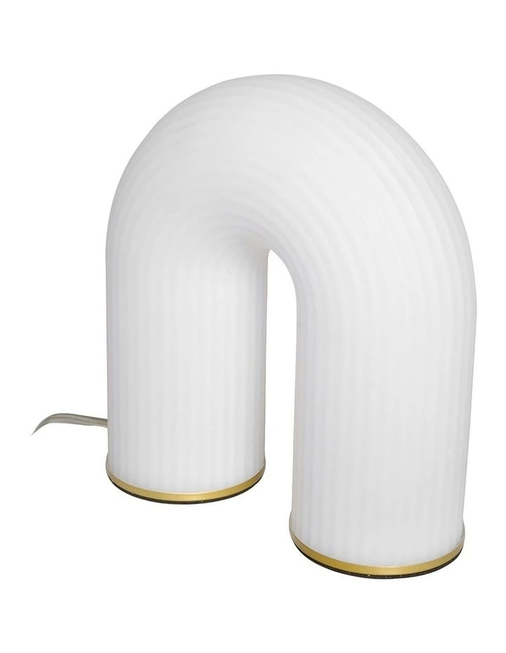 Arch Table Lamp | White image 2