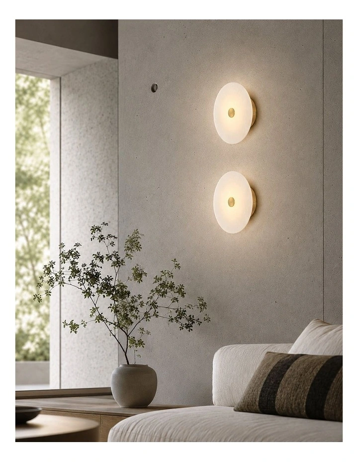 Zelda LED Dimmable Wall Sconce - Brass image 4