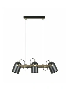 Tazza Interior Ellipse Shade with Antique Brass Hardware Pendant Light