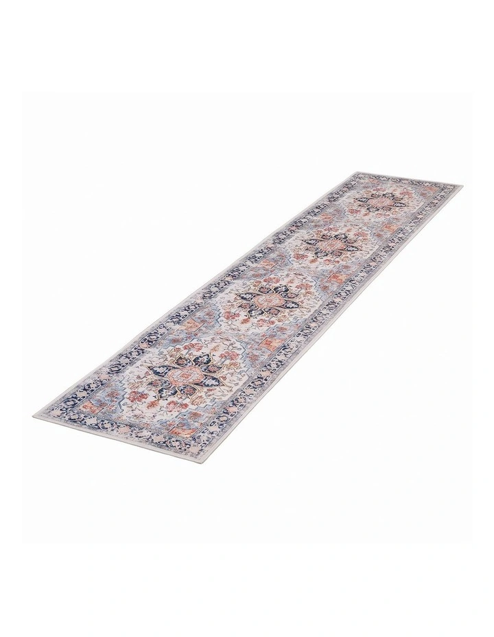 Artiss 60x300cm Runner Rug Living Room Foldable Water-Repellent Non-Shedding Carpet Floor image 1