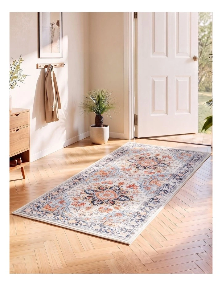 Artiss 60x120cm Runner Rug Living Room Foldable Water-Repellent Non-Shedding Carpet Floor image 2