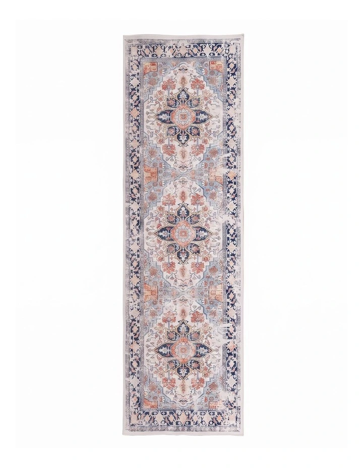 Artiss 80x300cm Runner Rug Living Room Foldable Water-Repellent Non-Shedding Carpet Floor image 4
