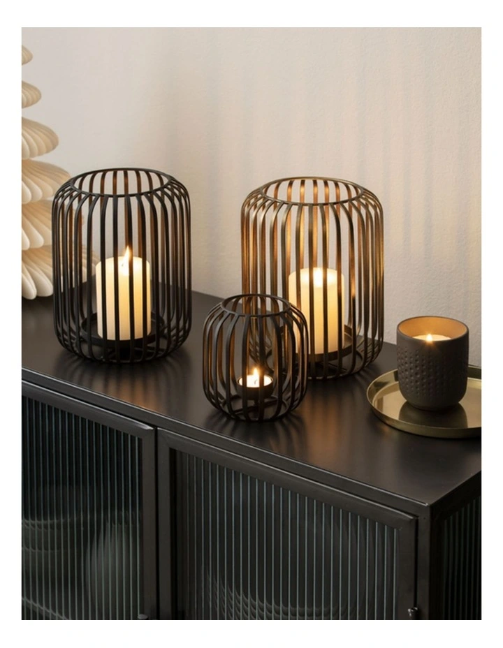 Christmas Chic Hurricane Lamp, 22.5cm image 2