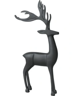 Christmas Chic Deer Black, 44cm