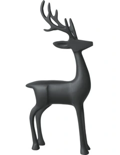 Christmas Chic Deer Black, 36cm