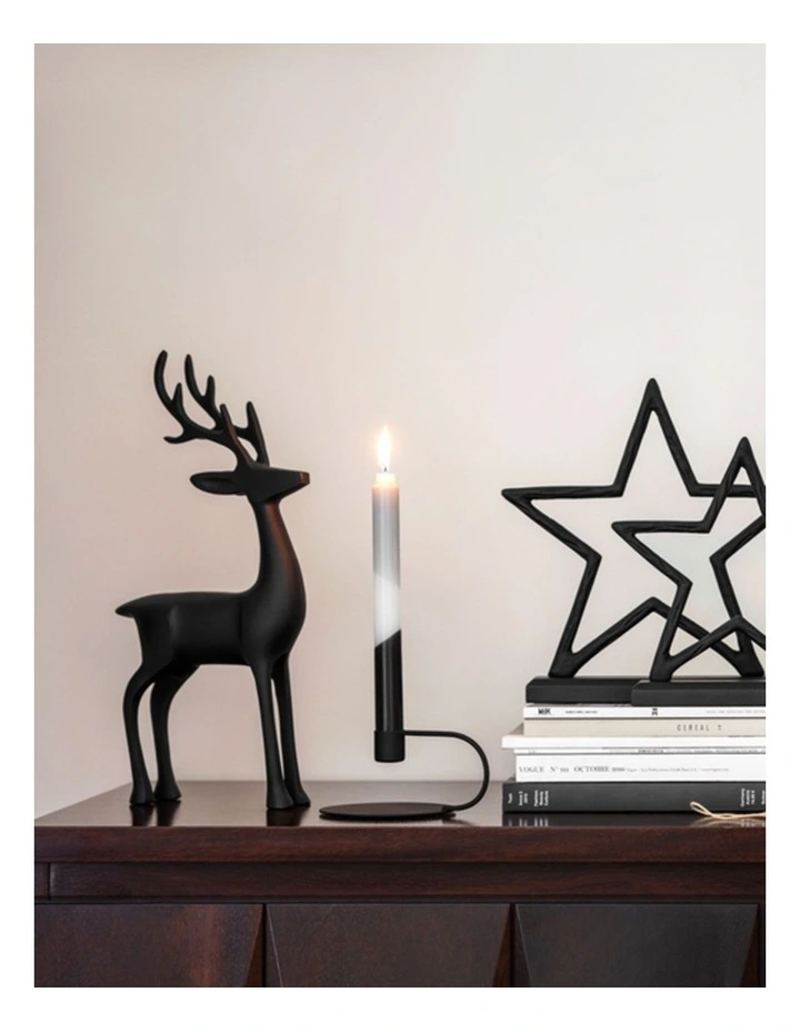 Christmas Chic Deer Black, 36cm image 2