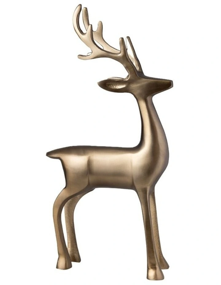 Christmas Chic Deer Gold 44cm image 1