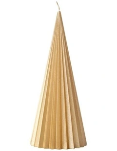Christmas Chic Candle Tree Gold 24cm