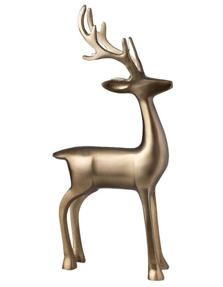 Christmas Chic Deer Gold 36cm image 1