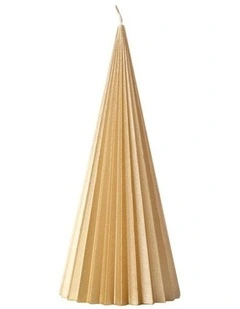 Christmas Chic Candle Tree Gold 20cm
