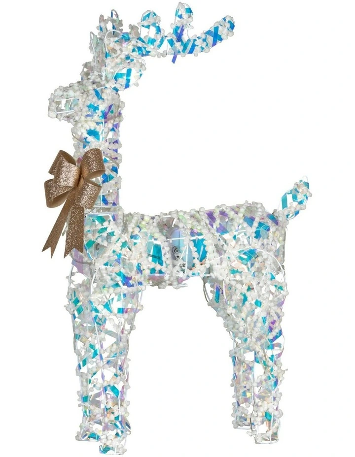 Christabelle 76cm Animated Standing Reindeer Christmas Light Up Display LED Outdoor Indoor Xmas image 5