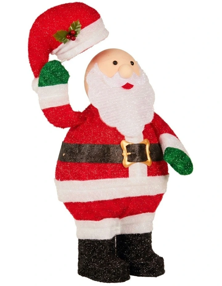 Christabelle 56cm Santa Christmas Light Up Display Animated LED Outdoor Indoor Xmas Decor image 5