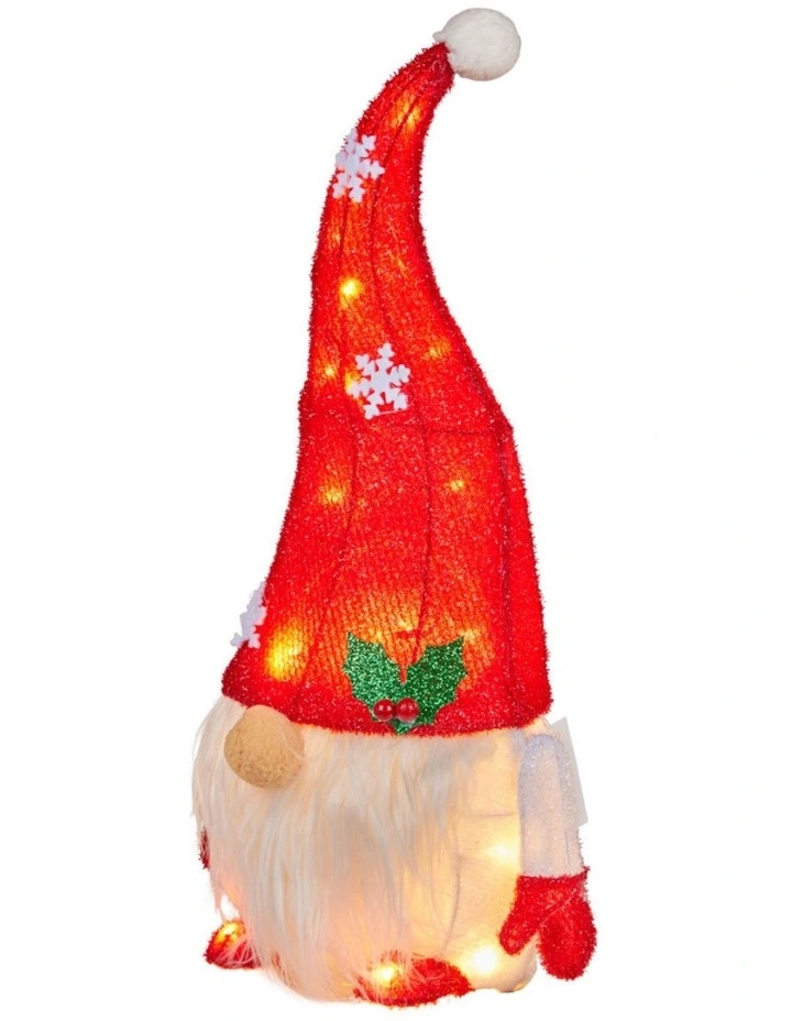 Christabelle Christmas Gnome Display with Lights - 51cm image 1
