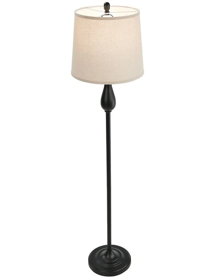 Oikiture Metal Floor lamps Freestanding Reading Lamp Vintage Decorative image 2