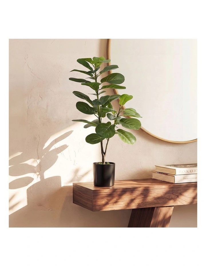 Livsip 2 Pack 95cm Artificial Fiddle Leaf Fig Tree Potted Faux Plant image 6