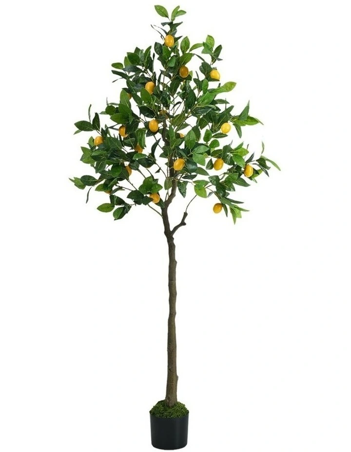 Livsip 150cm Artificial Lemon Tree Realistic Potted Faux Plant image 1