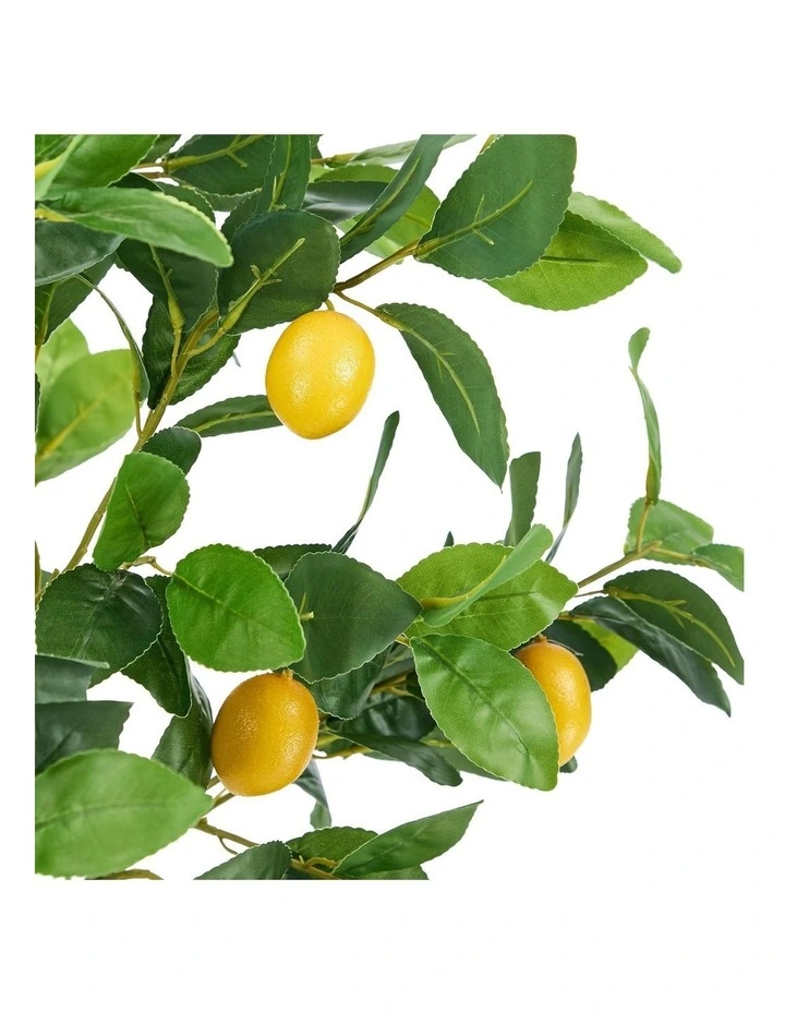 Livsip 150cm Artificial Lemon Tree Realistic Potted Faux Plant image 2