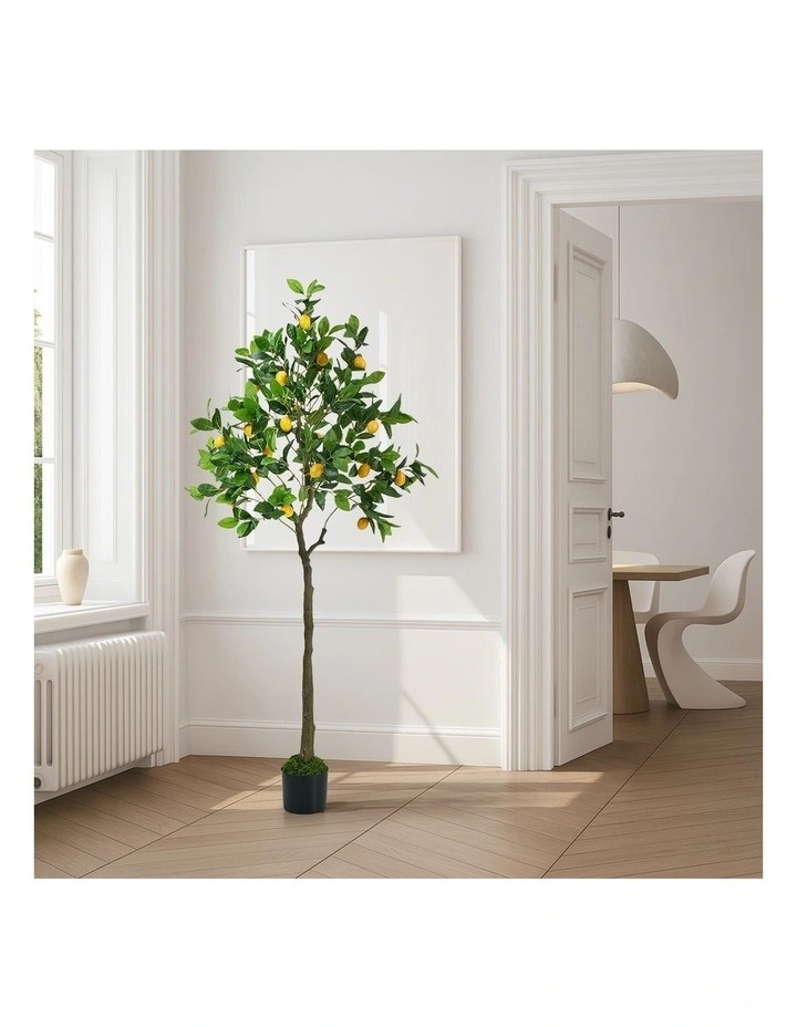 Livsip 150cm Artificial Lemon Tree Realistic Potted Faux Plant image 7