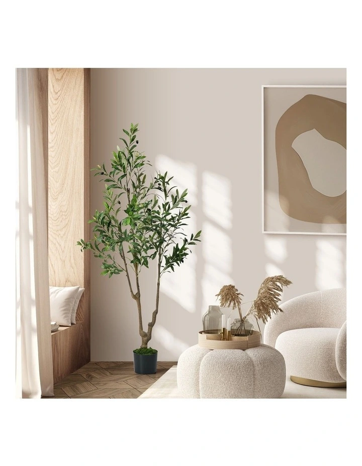 Livsip 150cm Artificial Olive Tree Realistic Potted Faux Plant image 5