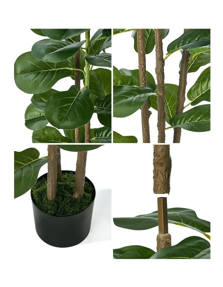 Livsip 180cm Artificial Fiddle Leaf Fig Tree Tall Potted Faux Plant image 6