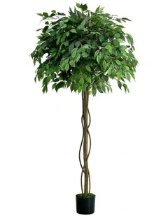 Livsip 180cm Artificial Ficus Tree Realistic Potted Faux Plant