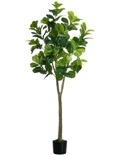 Livsip 150cm Artificial Fiddle Leaf Fig Tree Potted Faux Plant