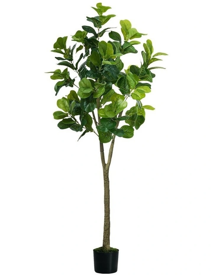Livsip 150cm Artificial Fiddle Leaf Fig Tree Potted Faux Plant image 1