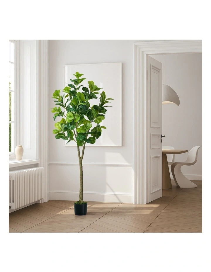 Livsip 150cm Artificial Fiddle Leaf Fig Tree Potted Faux Plant image 7