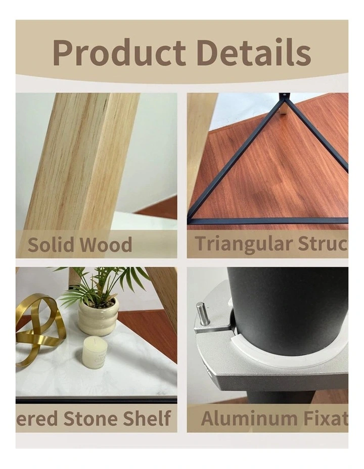 Black Corner Foldable Plant Stand With Multi-Tier Design image 6