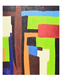 Hand Painting Picture - Modern Wall Art 150x50cm