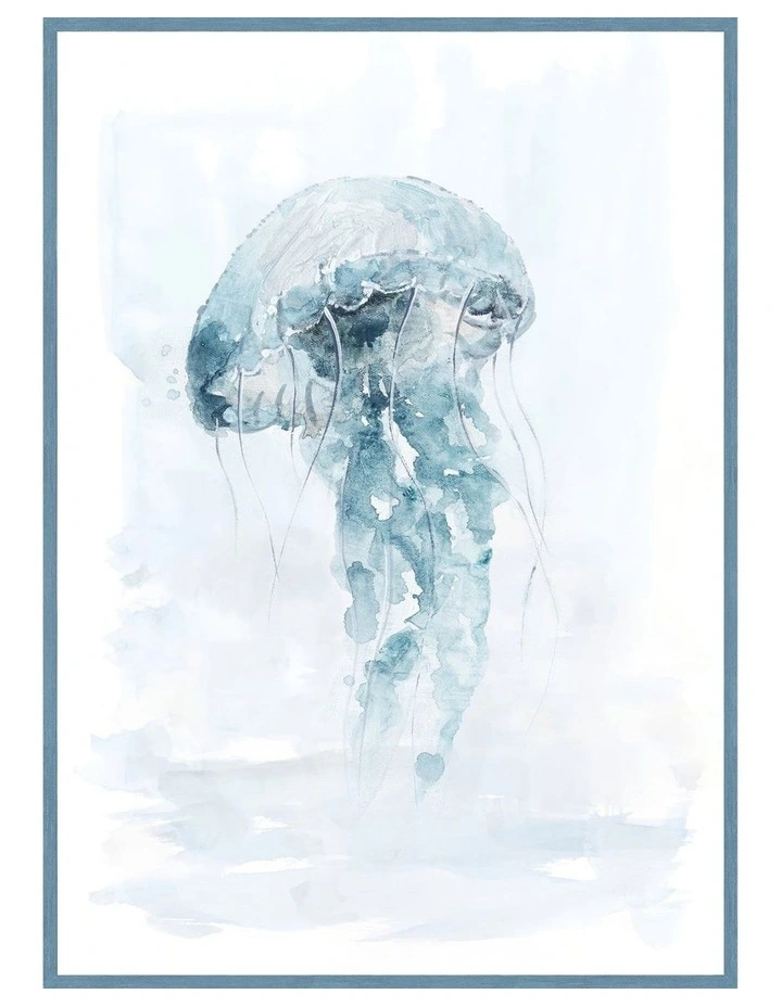 Jellyfish Canvas Print - Mesmerizing Wall Art for Living Room, Bedroom & Office Decor 50x70cm image 1