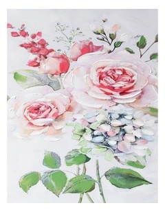 Flowers Hand Painting Picture - Elegant Modern Wall Art 60x90cm